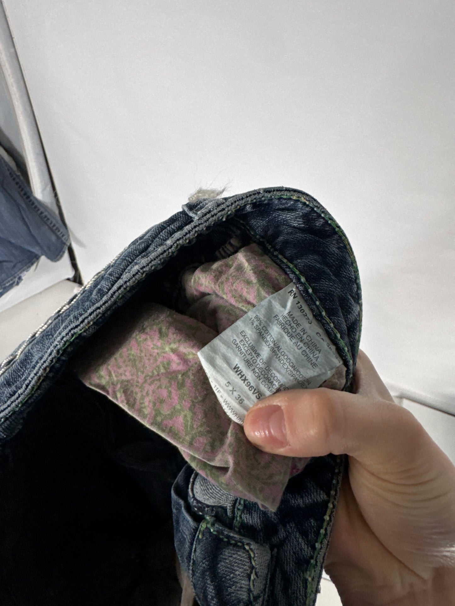 Lågmidjade jeans stl: S