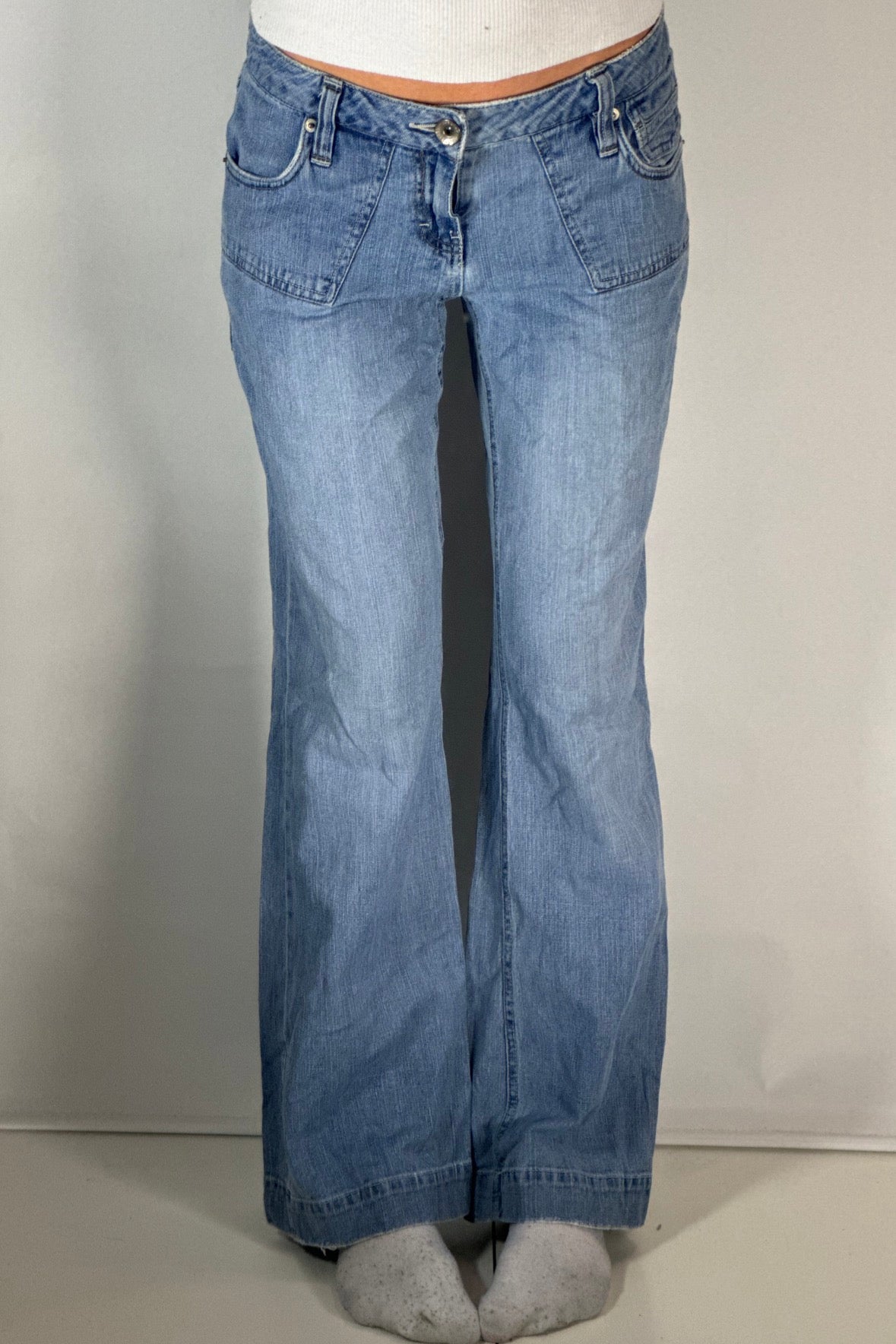 Lågmidjade jeans stl: S