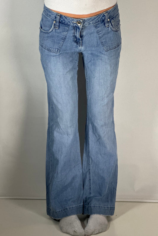 Lågmidjade jeans stl: S