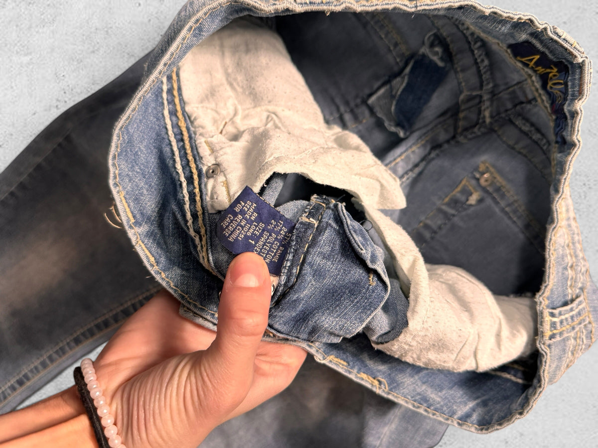 Lågmidjade jeans stl: XS