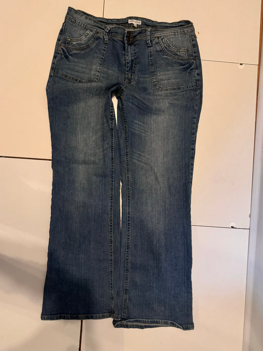 Lågmidjade jeans stl: