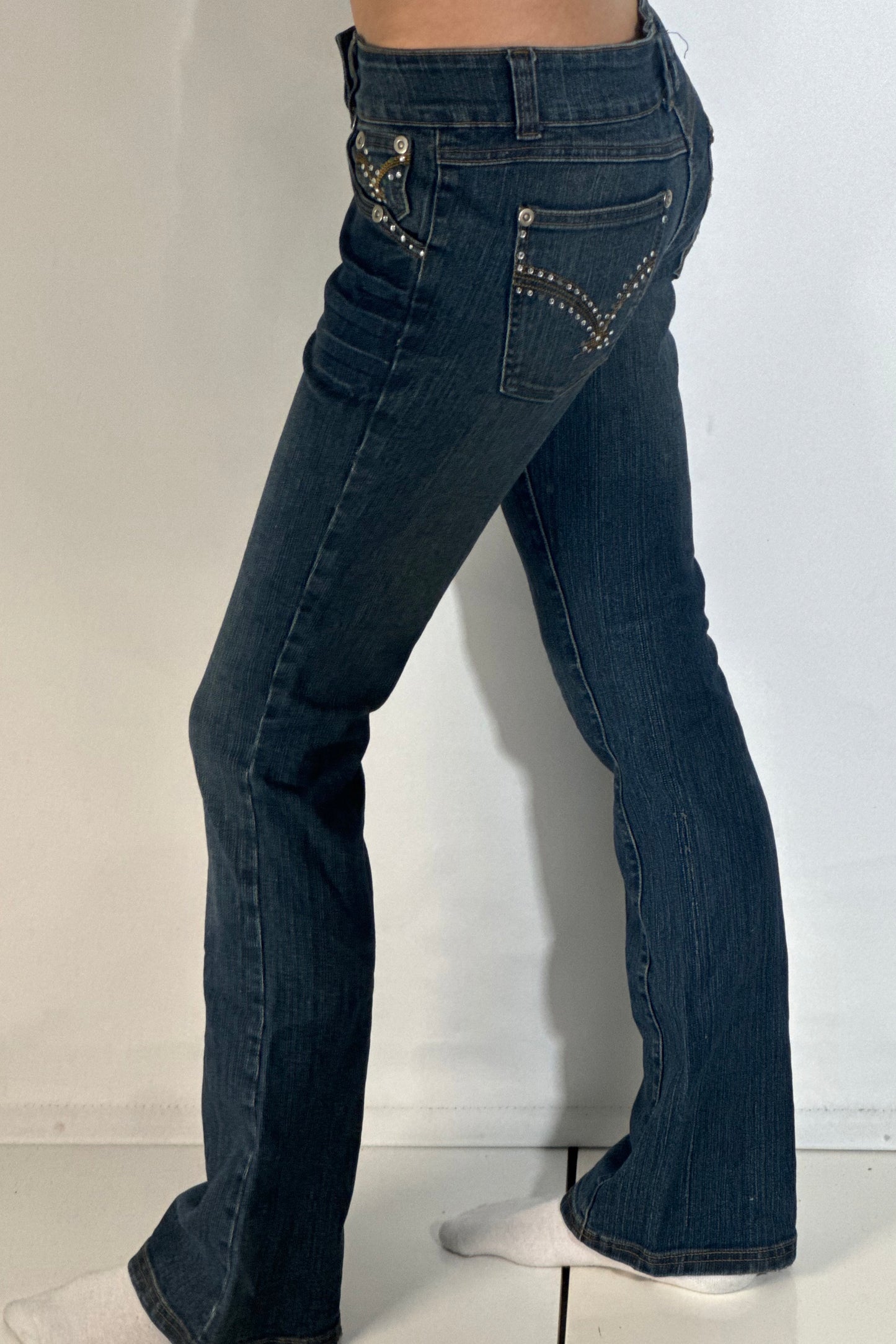 Lågmidjade jeans stl: XS