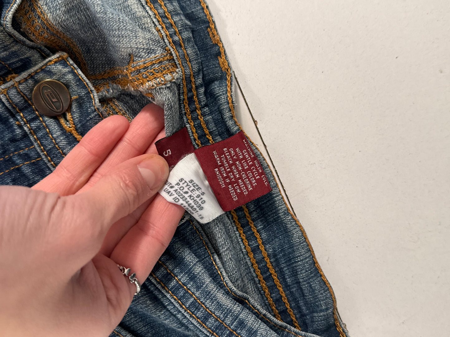 Lågmidjade jeans stl: XS