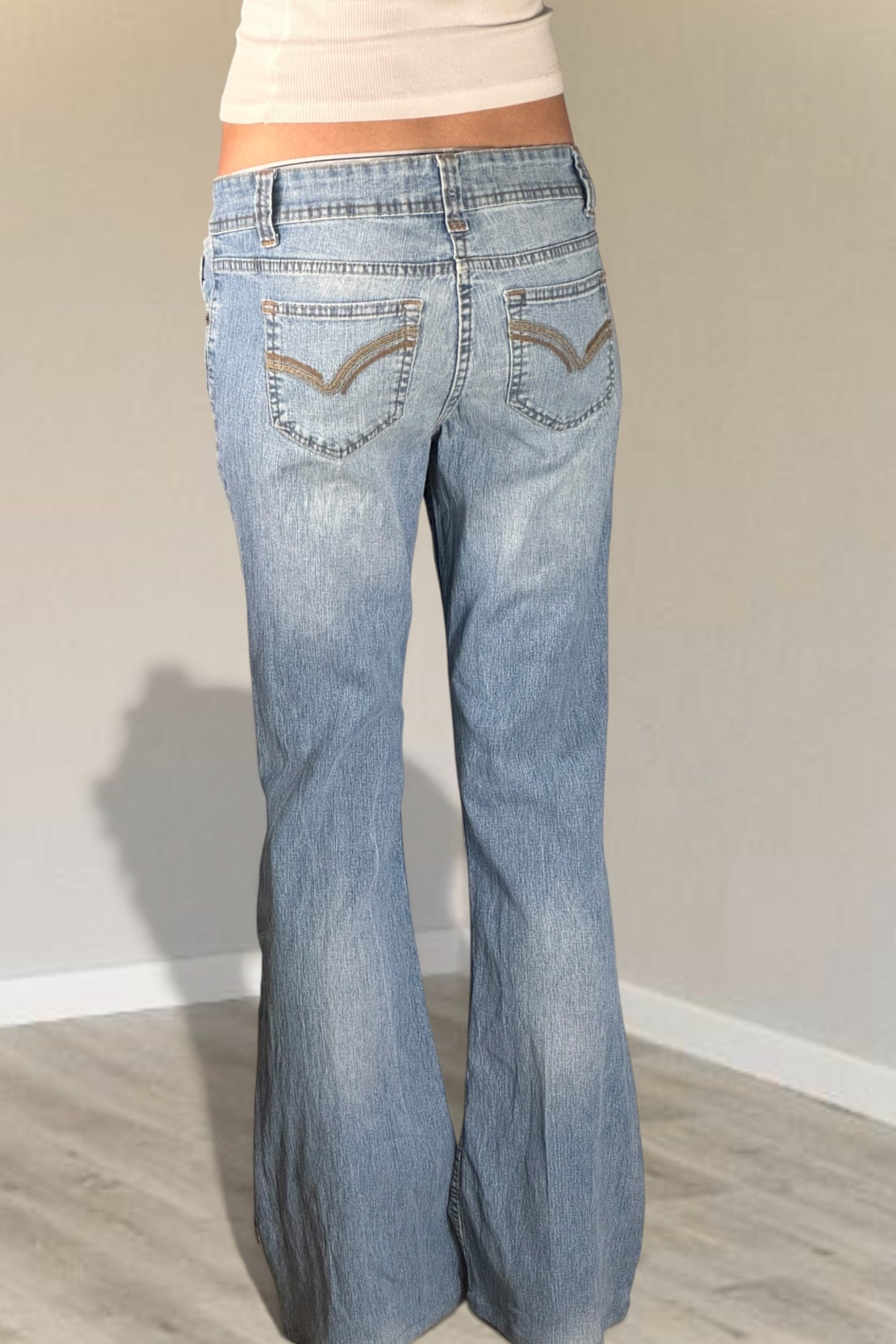 Lågmidjade jeans stl: S