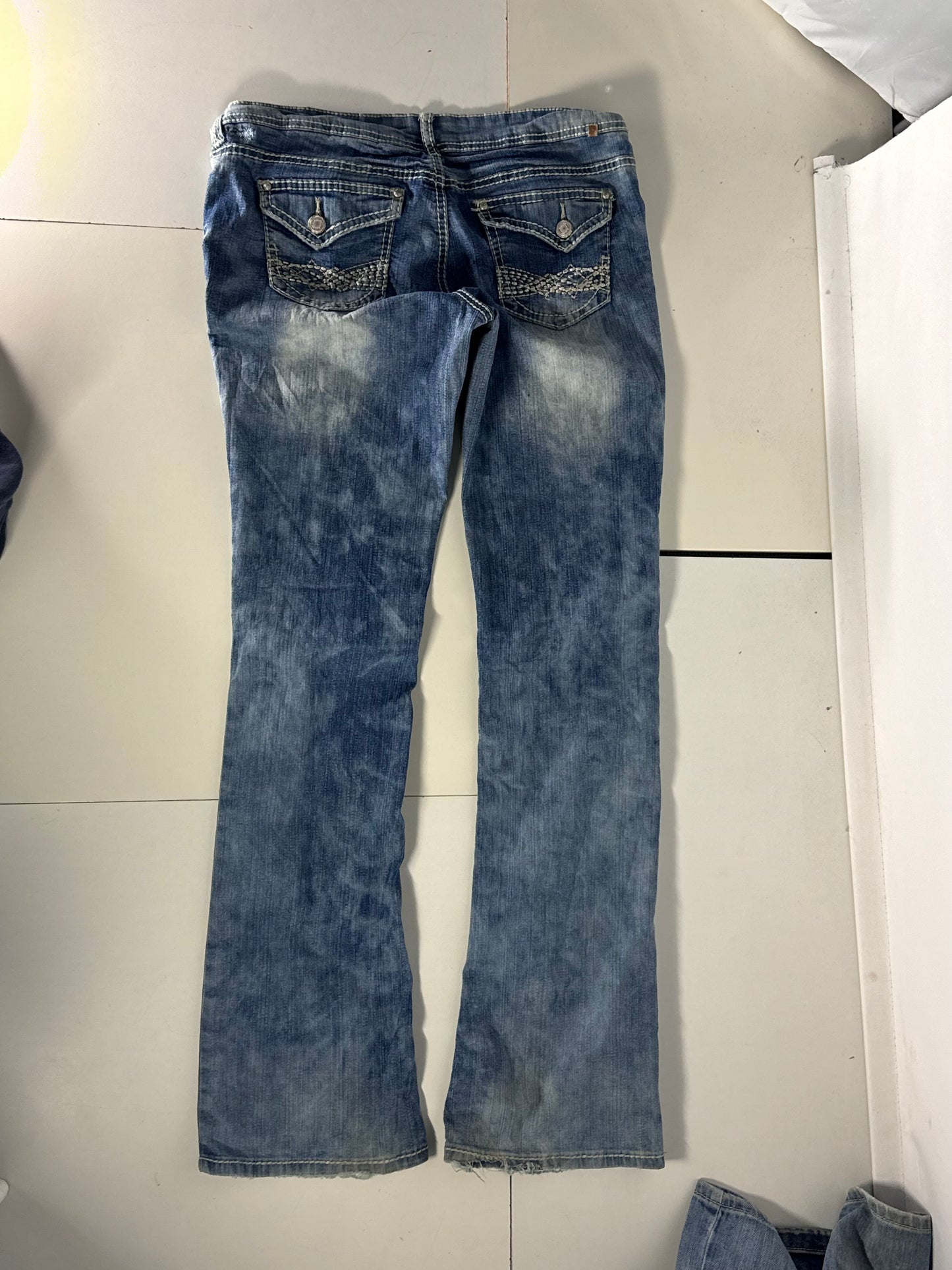 Lågmidjade jeans stl: S