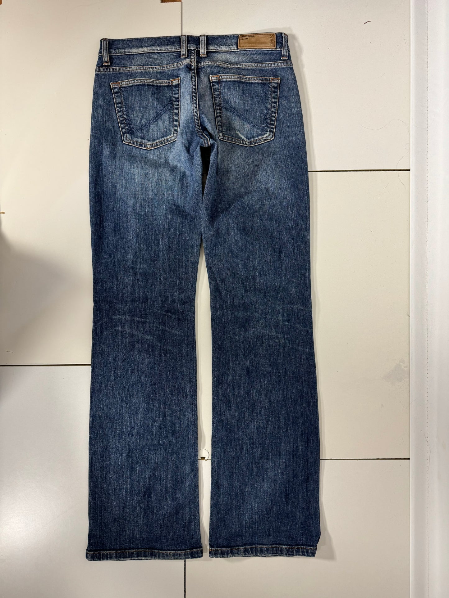 Lågmidjade jeans stl: S