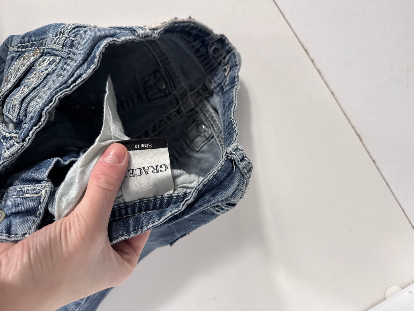 Lavtlivsjeans størrelse: