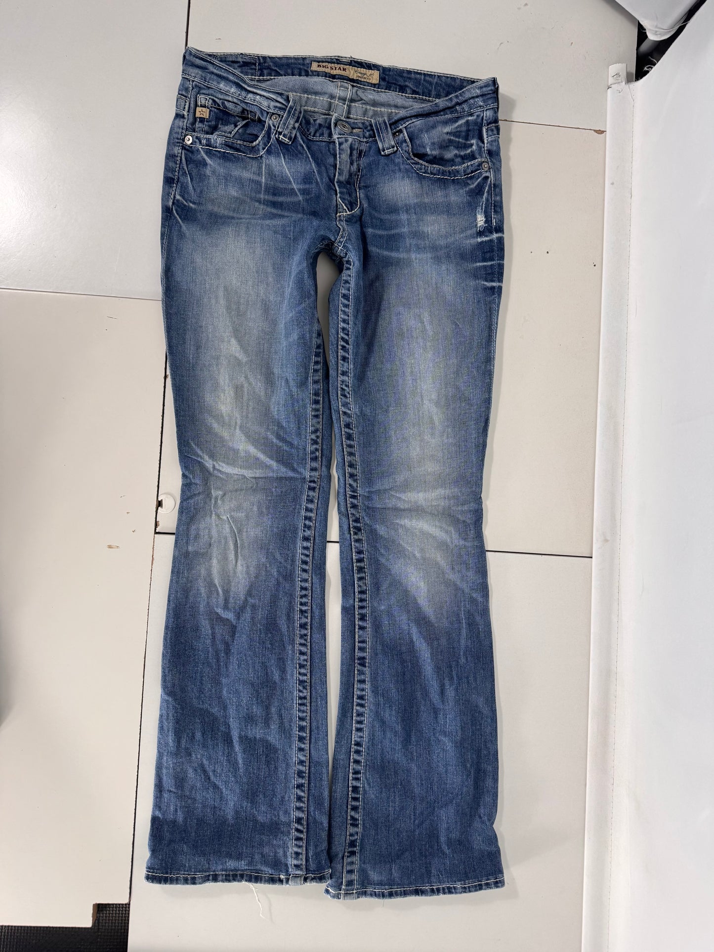 Lågmidjade jeans stl: S