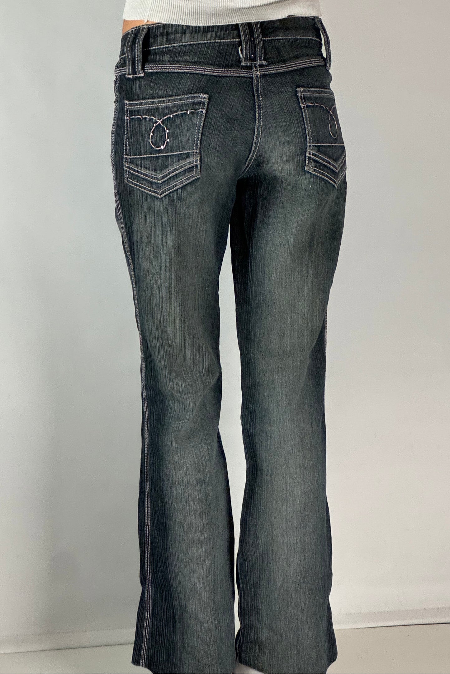 Lågmidjade jeans stl: XS