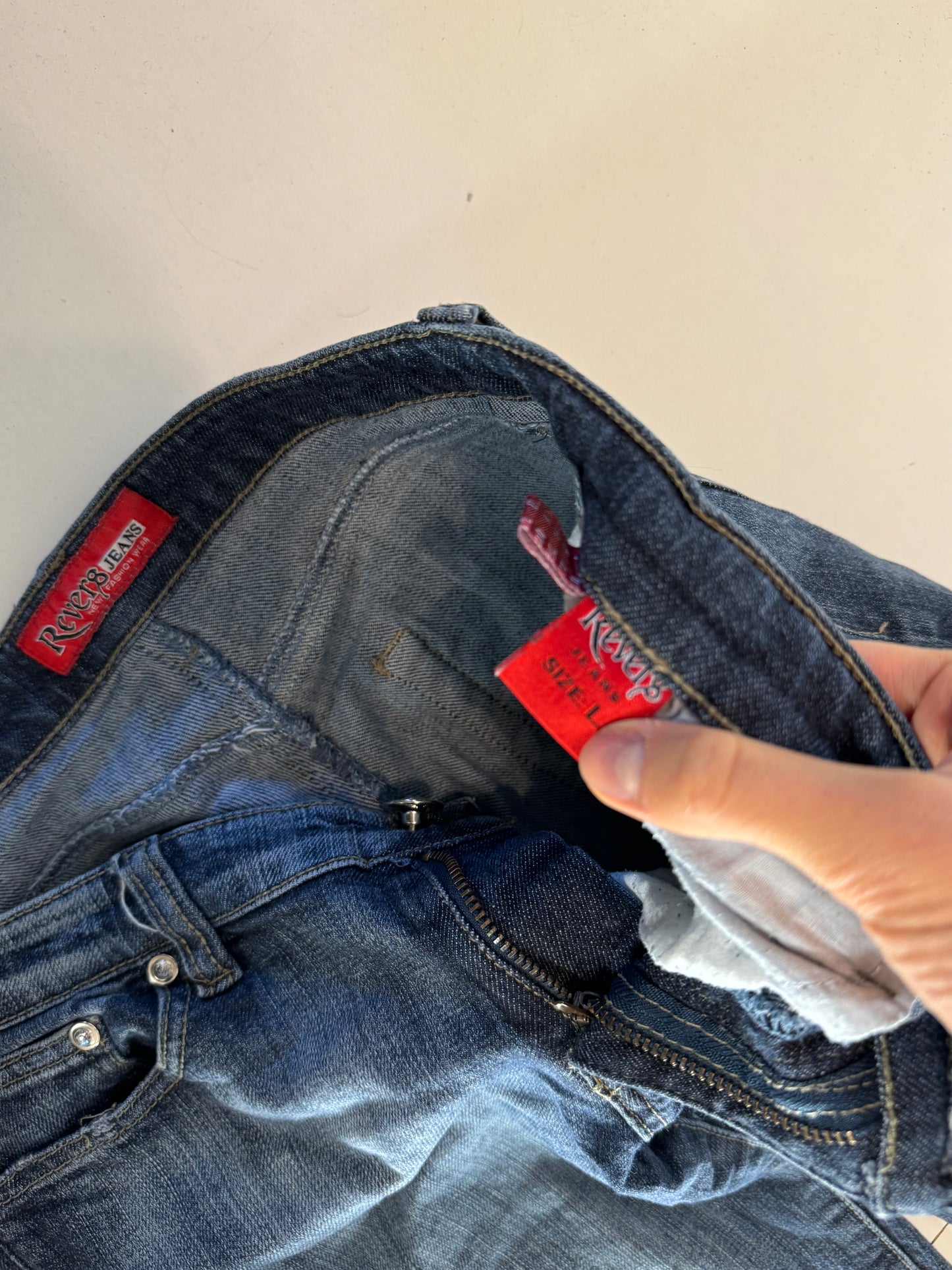 Lågmidjade jeans stl: S