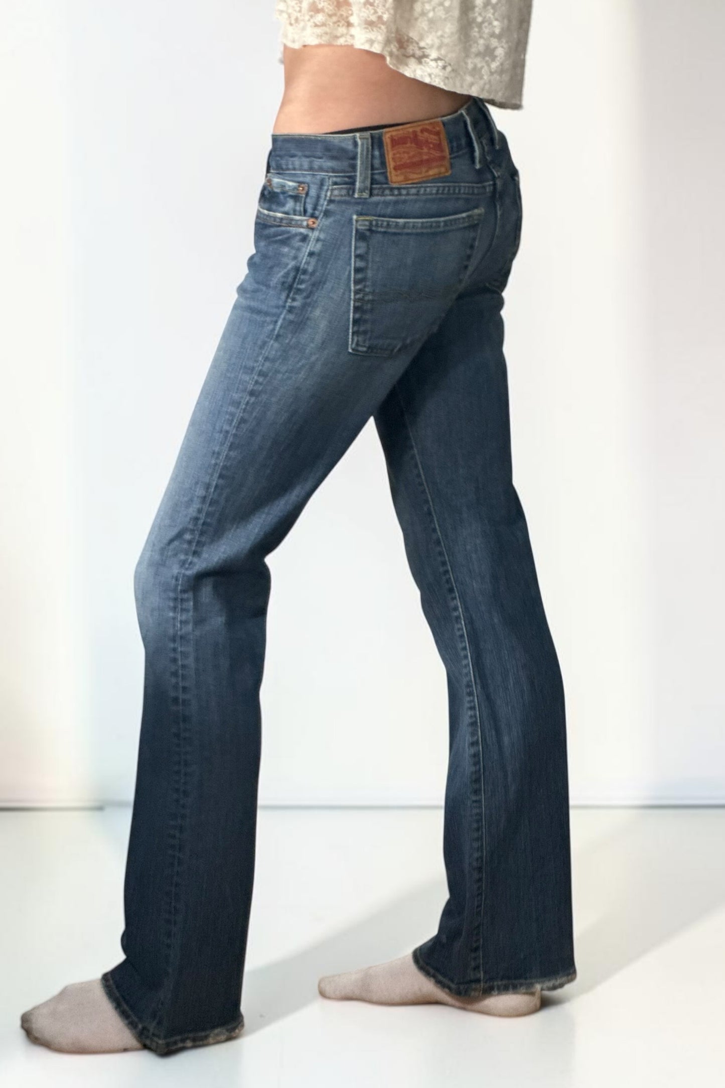 Lågmidjade jeans stl: XS/S