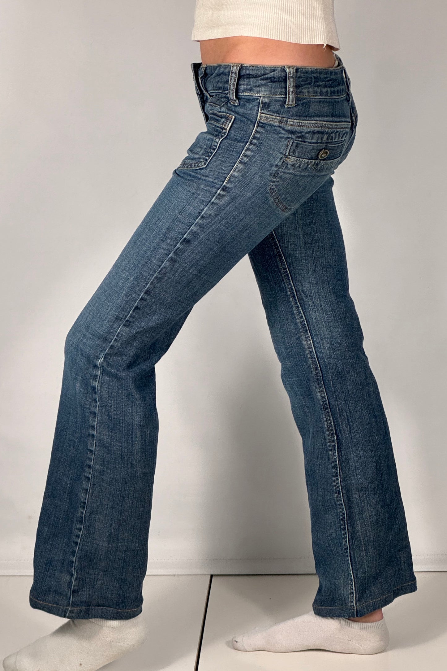 Lågmidjade jeans stl: XS