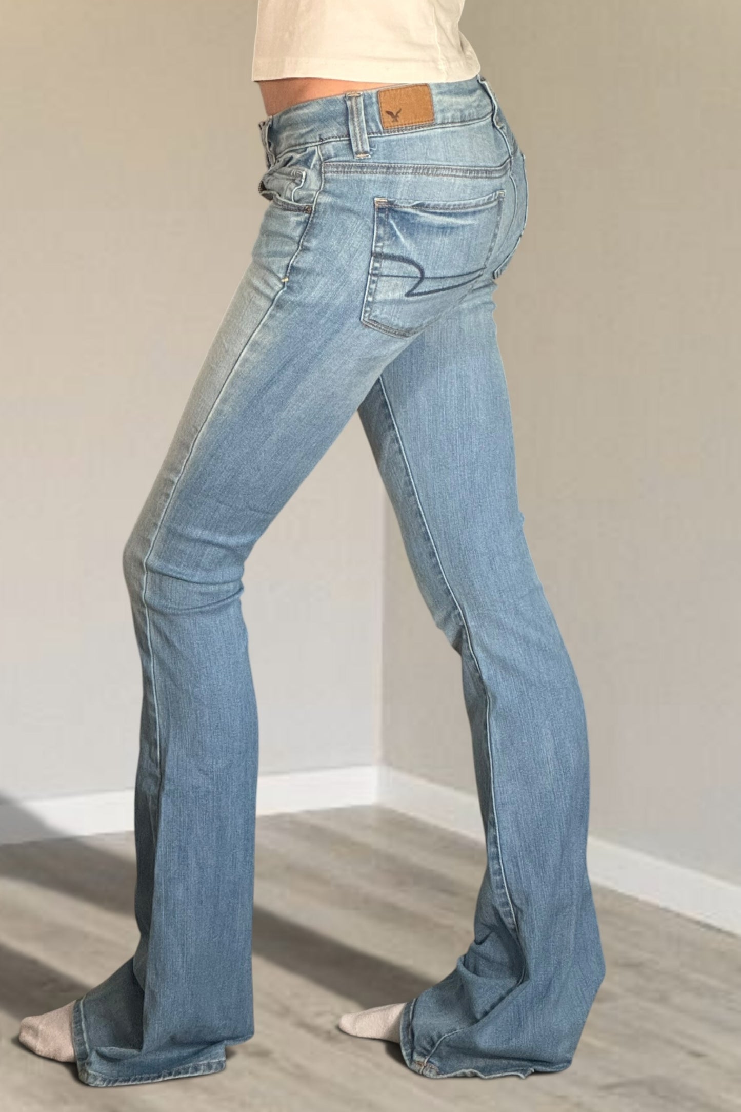 Lågmidjade jeans stl: XS/S