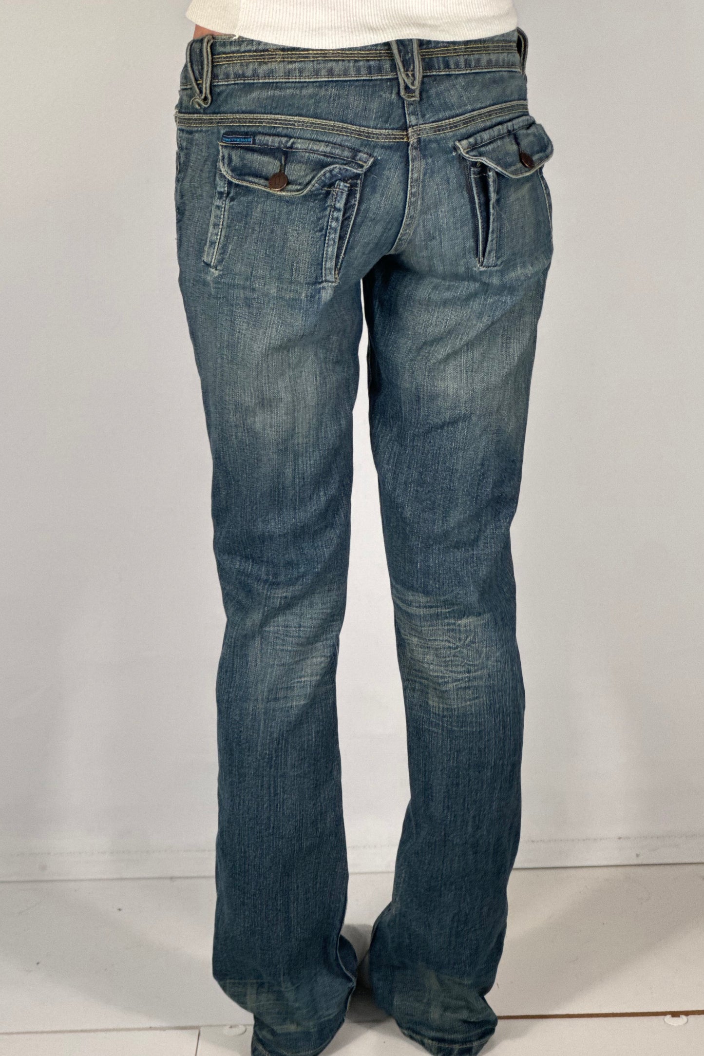 Lågmidjade jeans stl: S