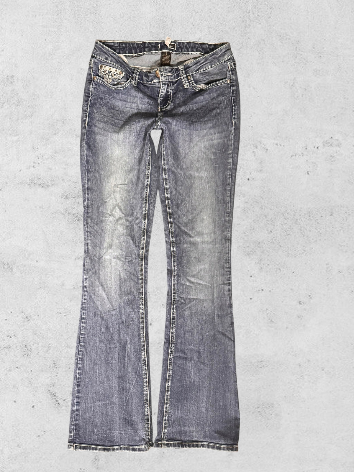 Lågmidjade jeans stl: XS