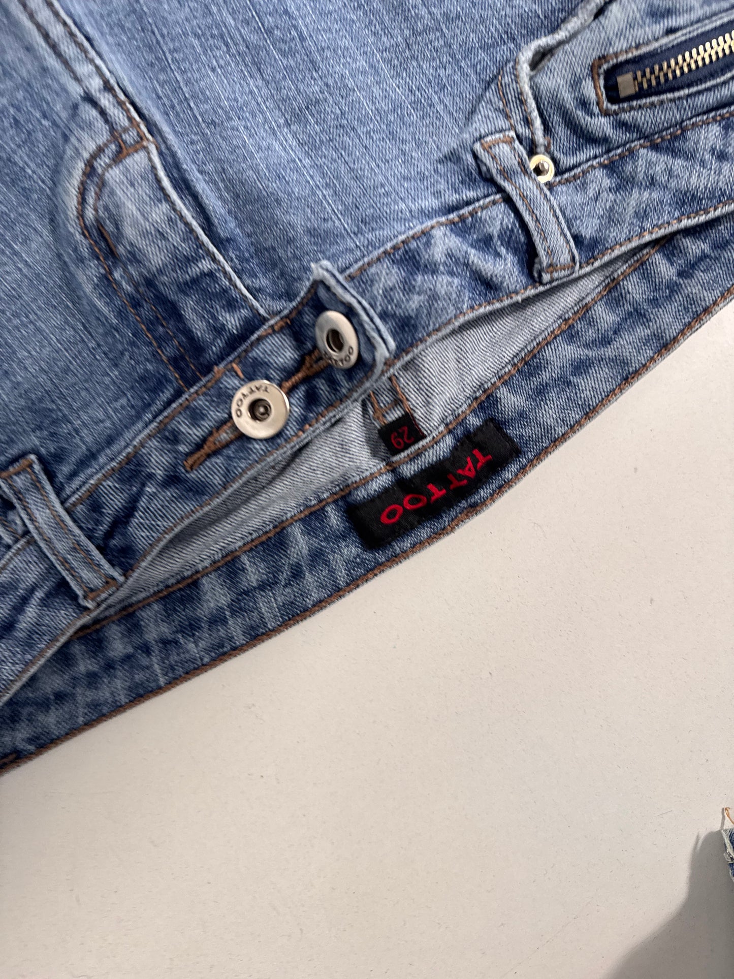 Lågmidjade jeans stl: S