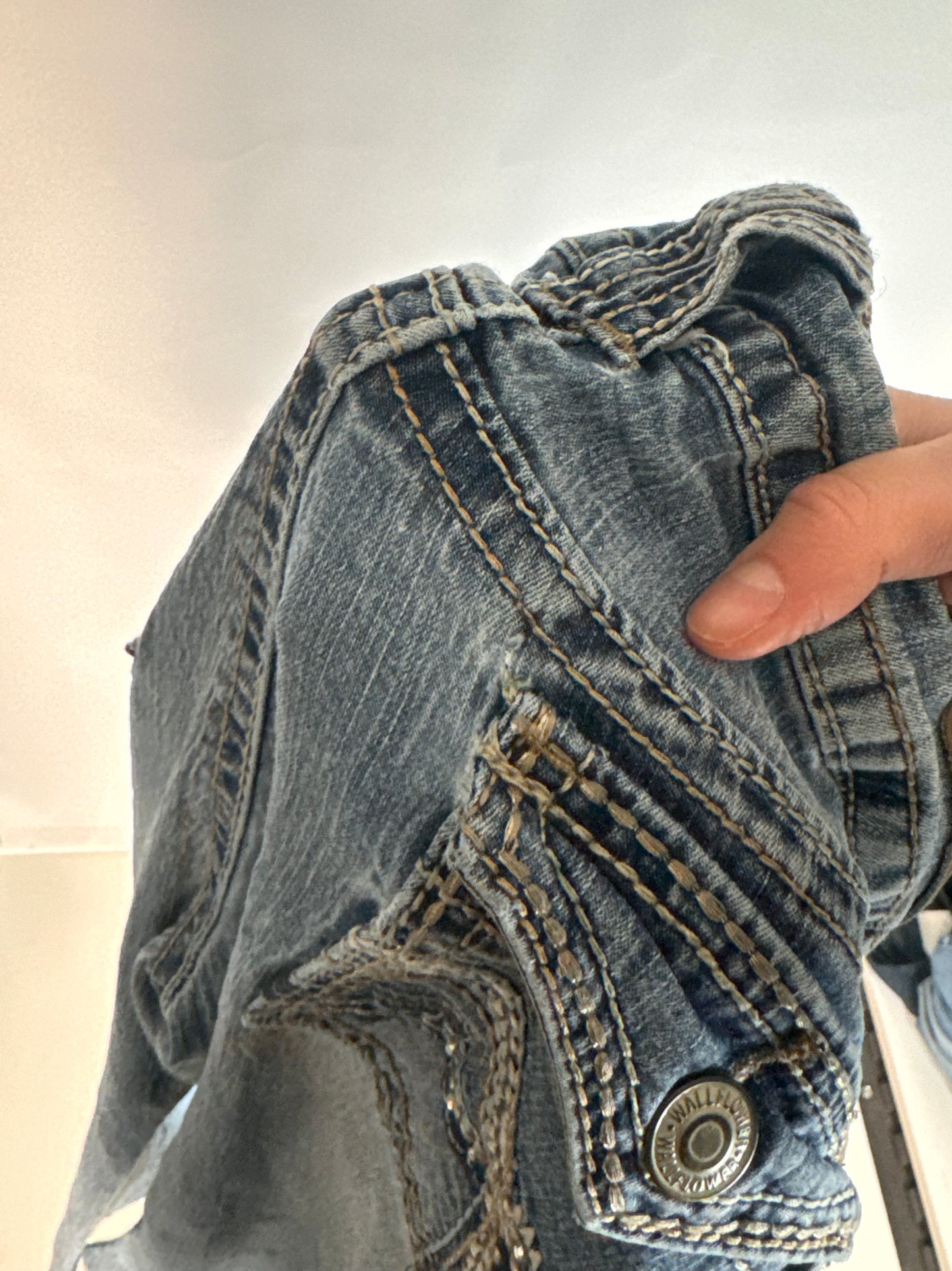 Lågmidjade jeans stl: S