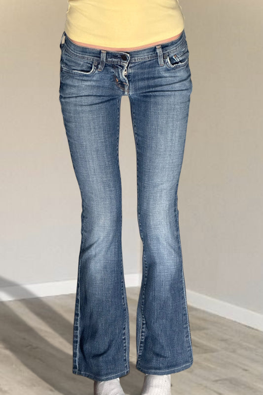 Lågmidjade jeans stl: XS