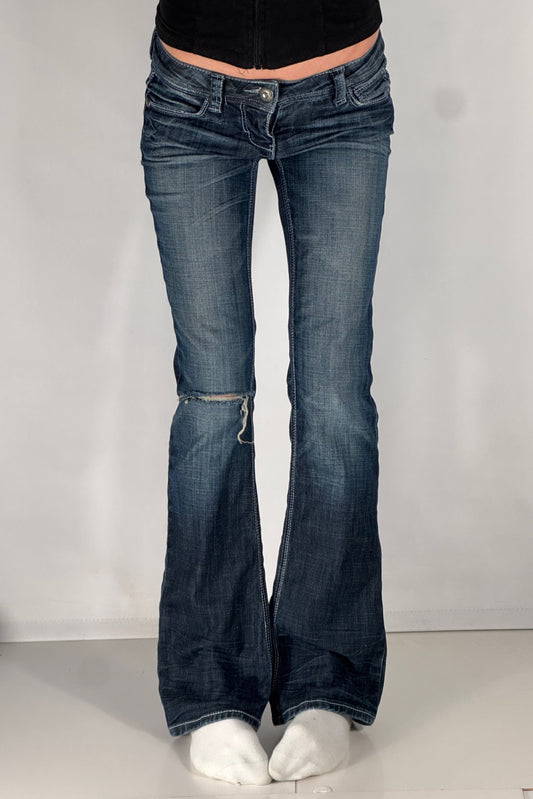 Lågmidjade jeans stl: XS
