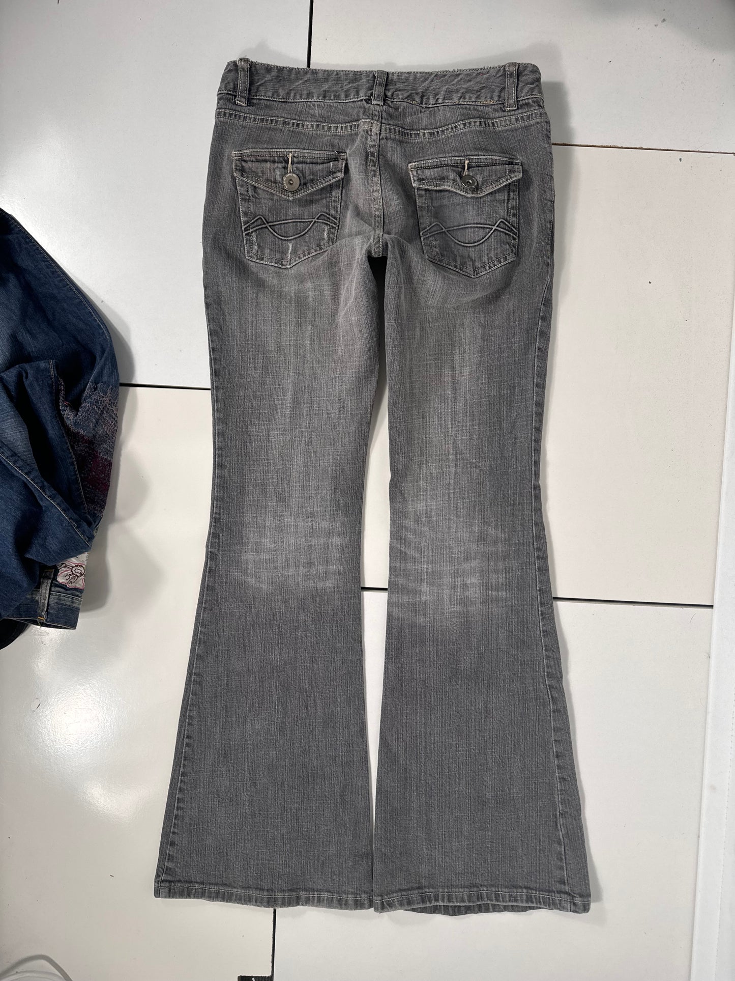 Lavtaljede jeans str: S
