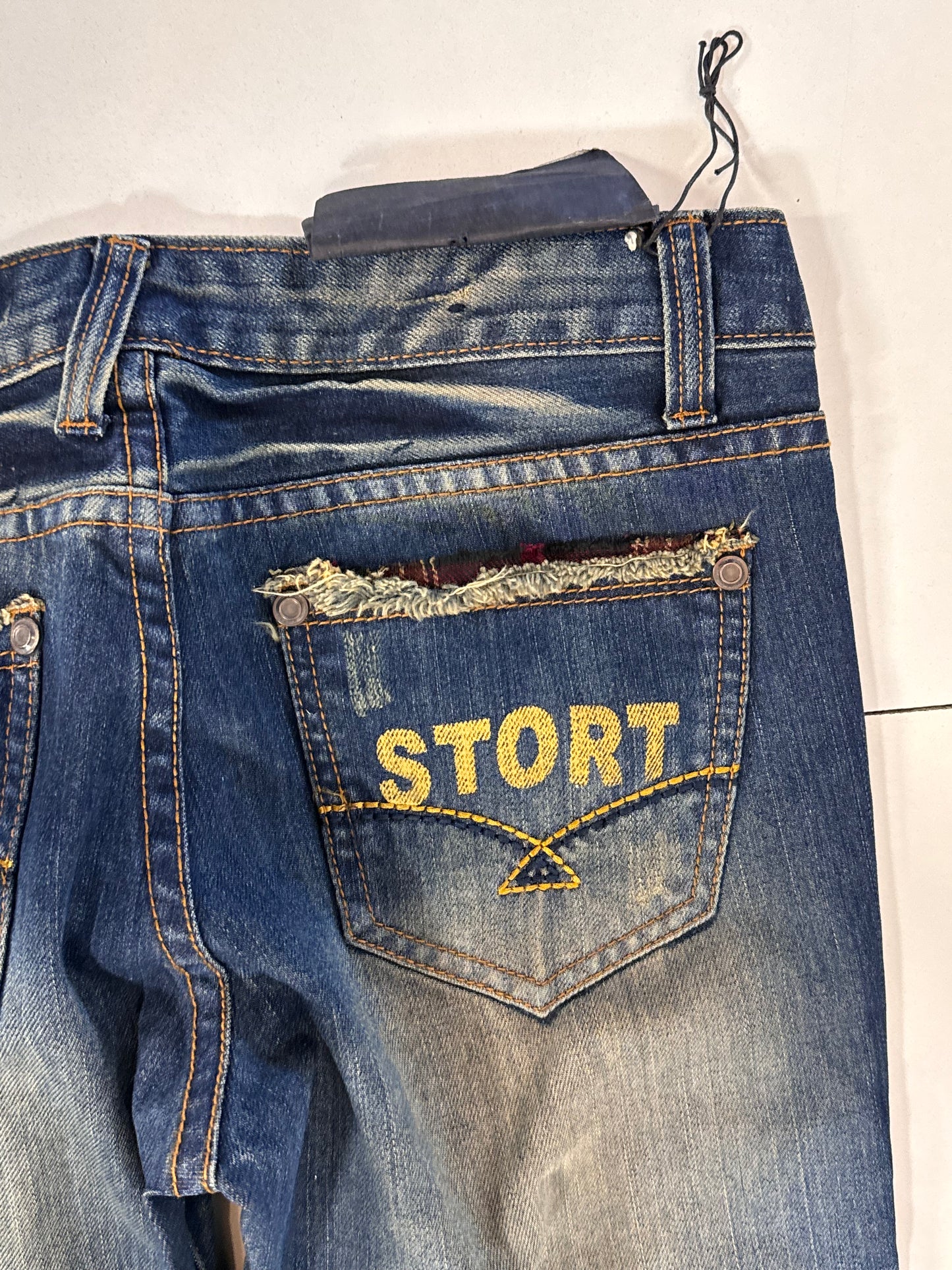 Lågmidjade jeans stl: