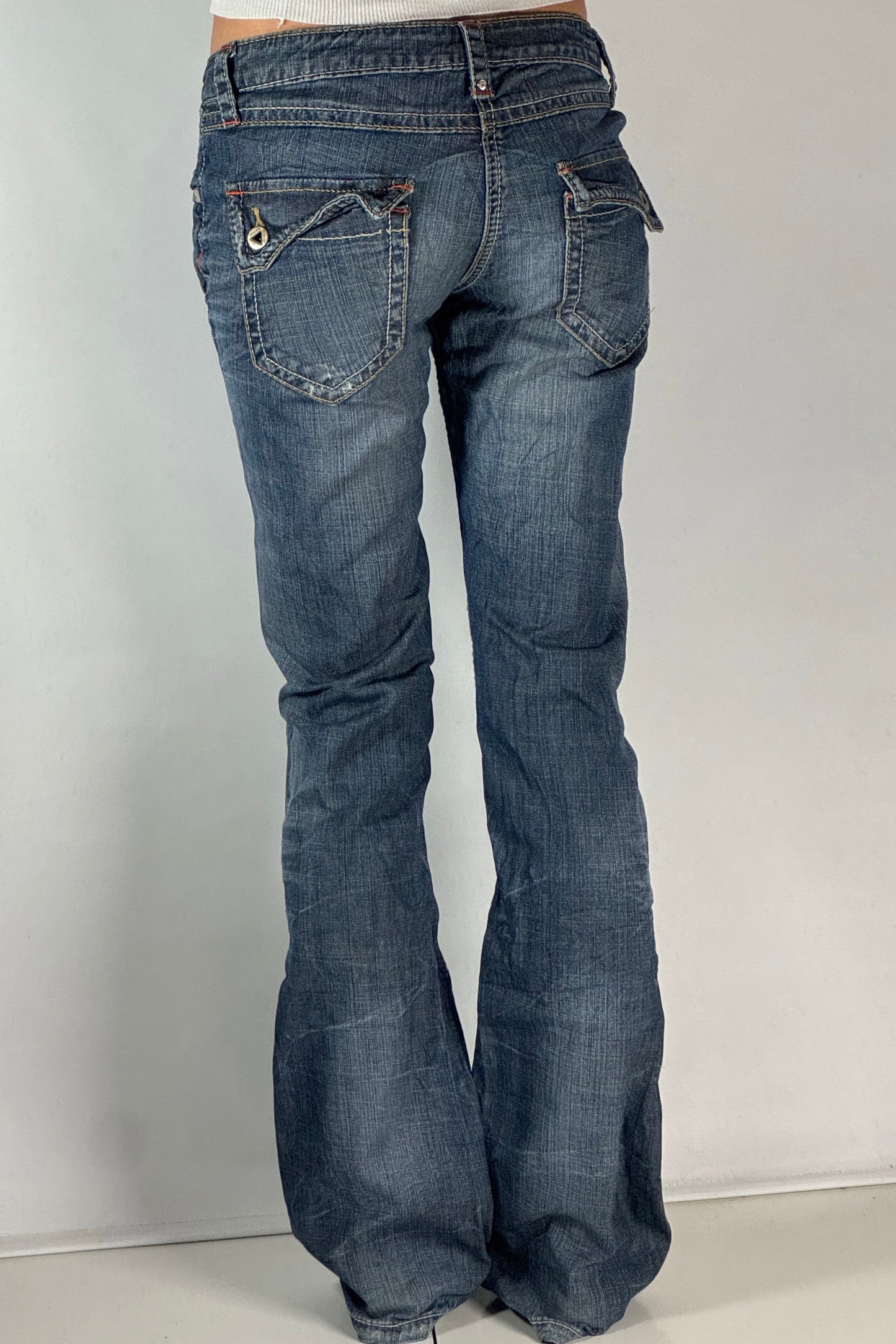 Lågmidjade jeans stl: XS