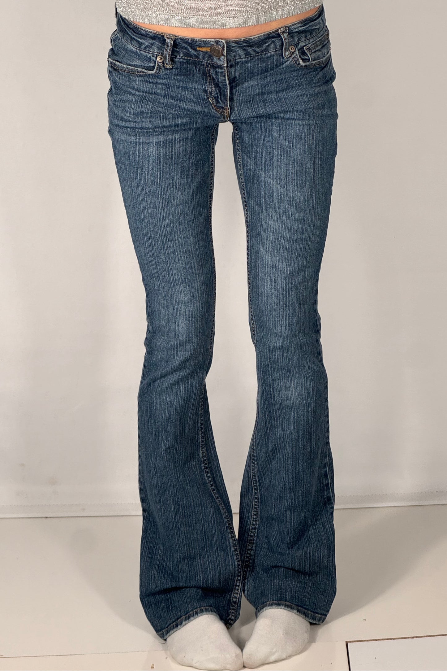 Lavt liv-jeans str: XS
