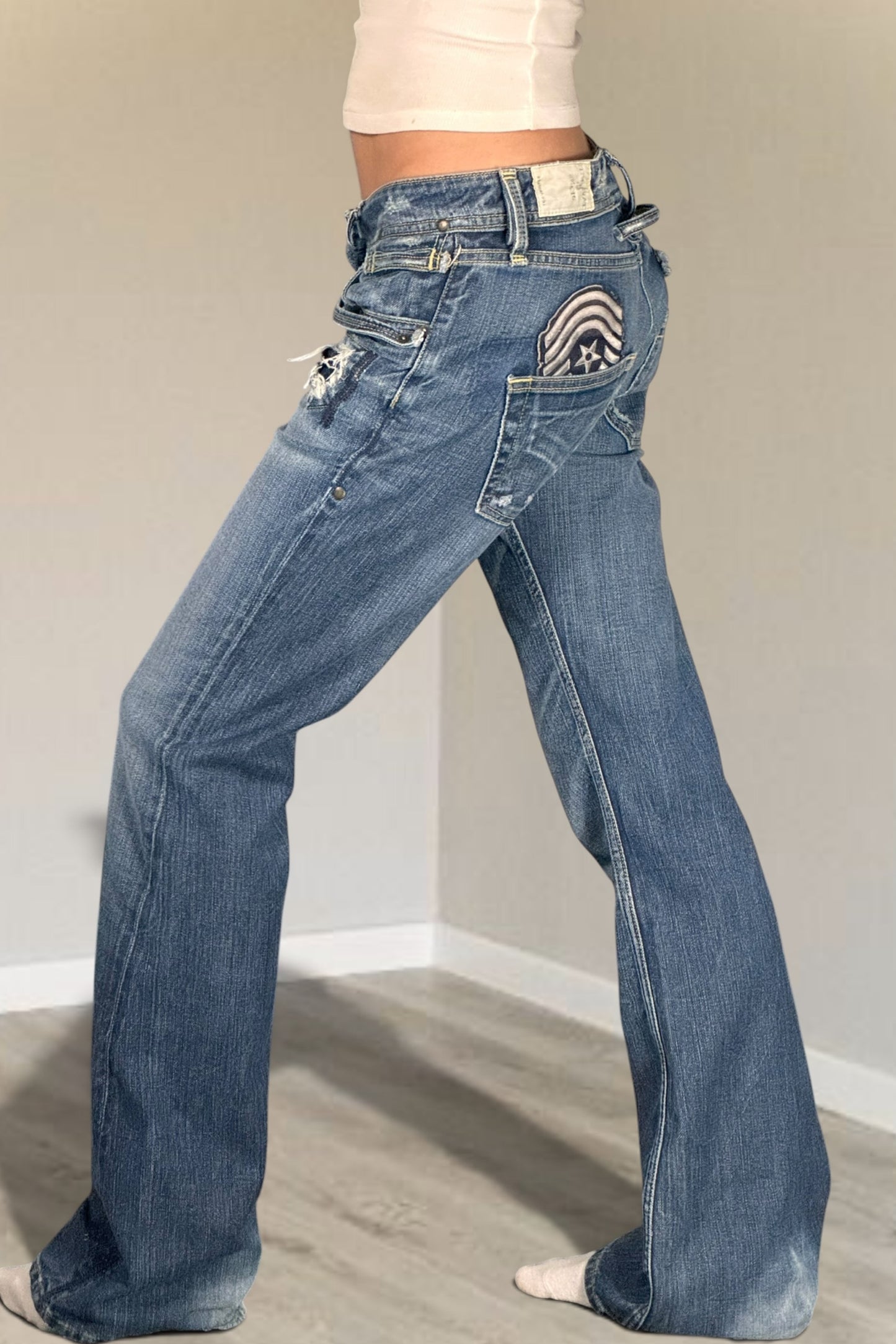 Lågmidjade jeans stl: (kopia 191)