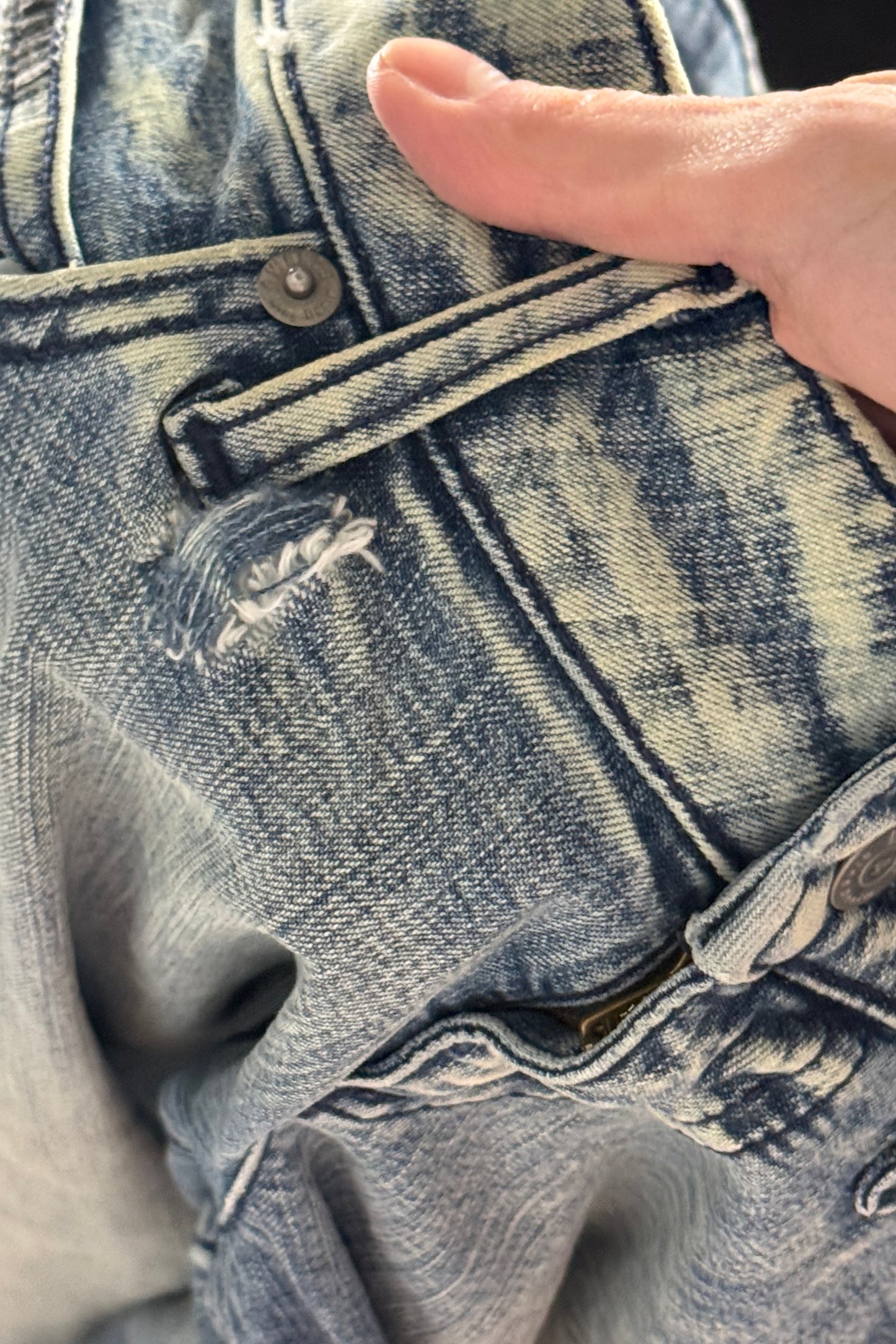 Lågmidjade jeans stl: XXS