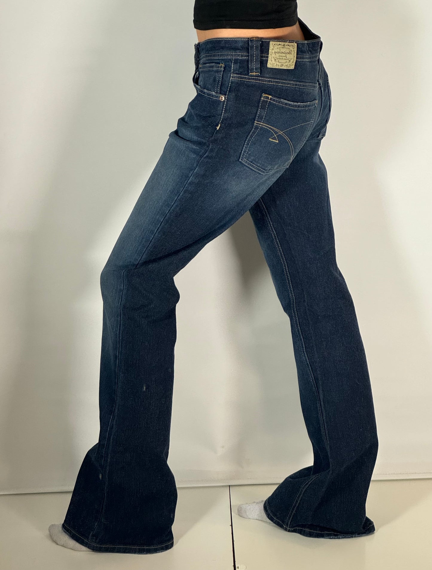 Lågmidjade jeans stl: S