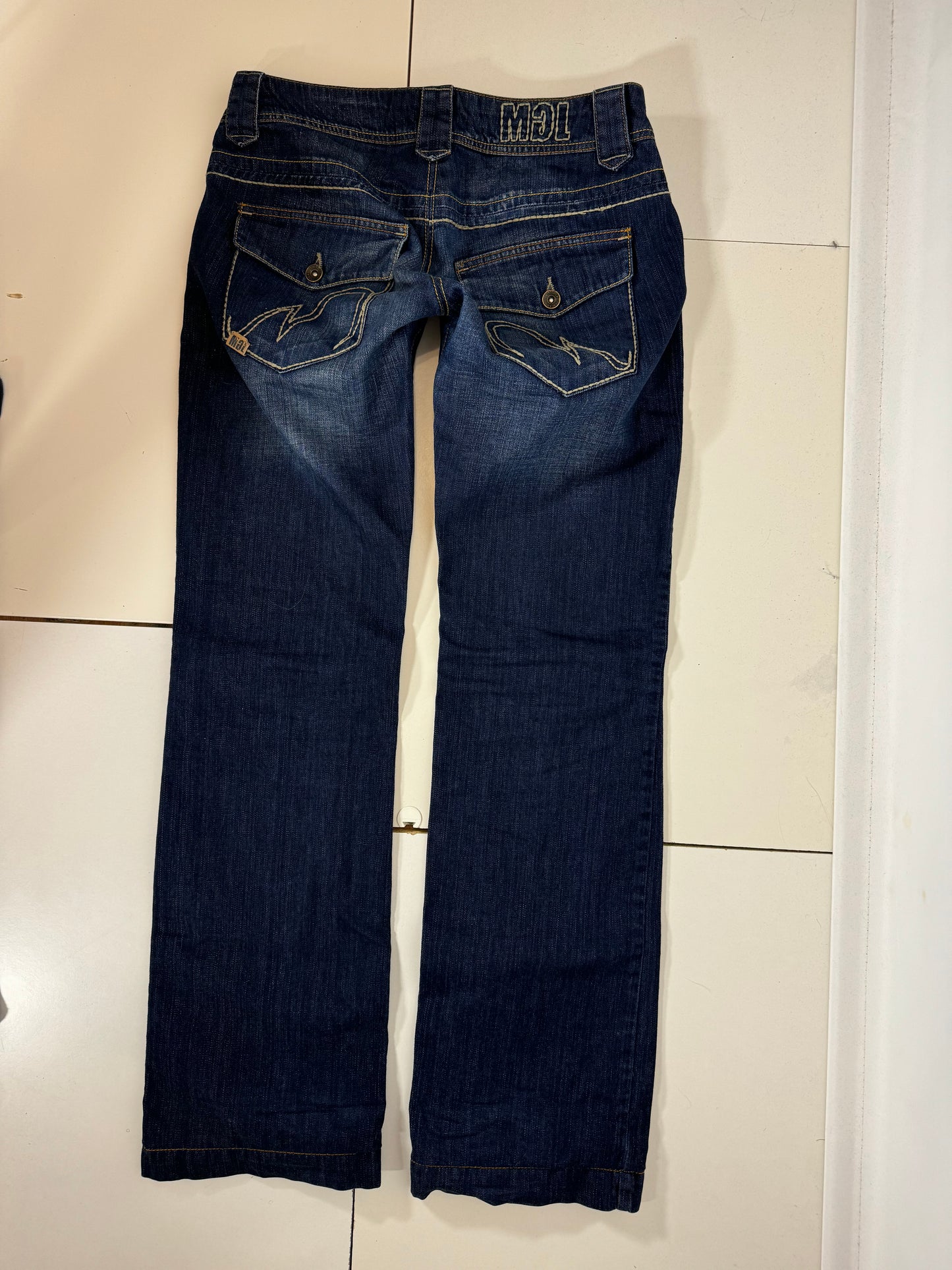 Lågmidjade jeans stl: S