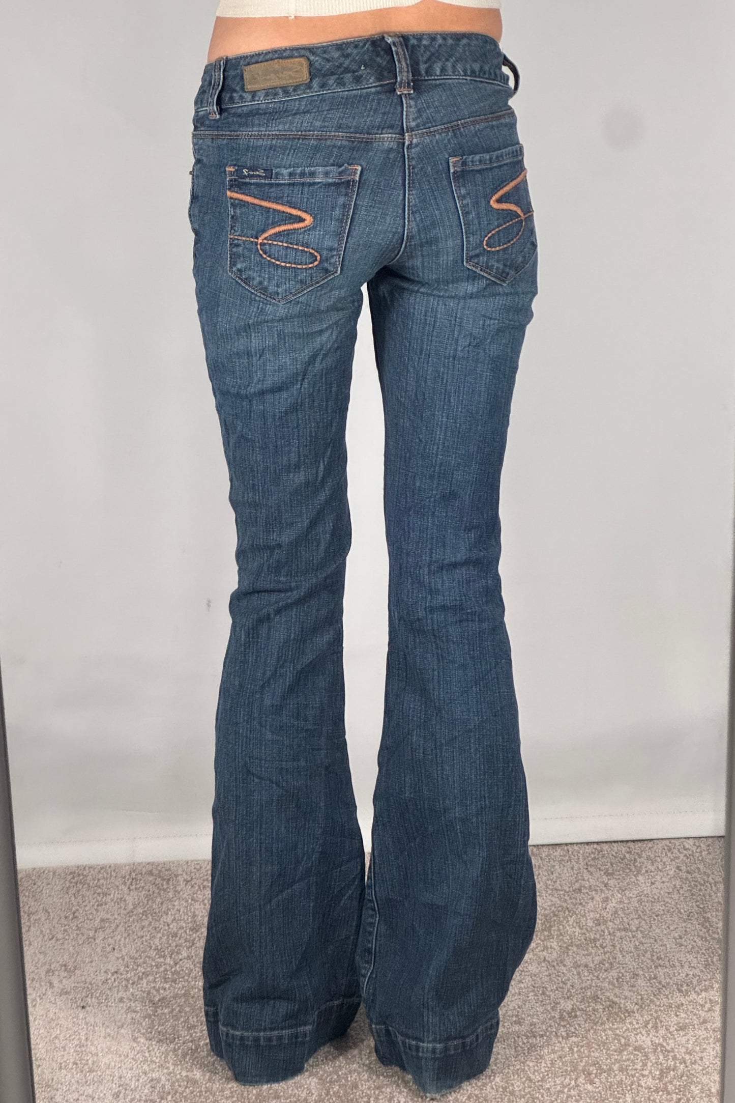 Lågmidjade jeans stl: XS