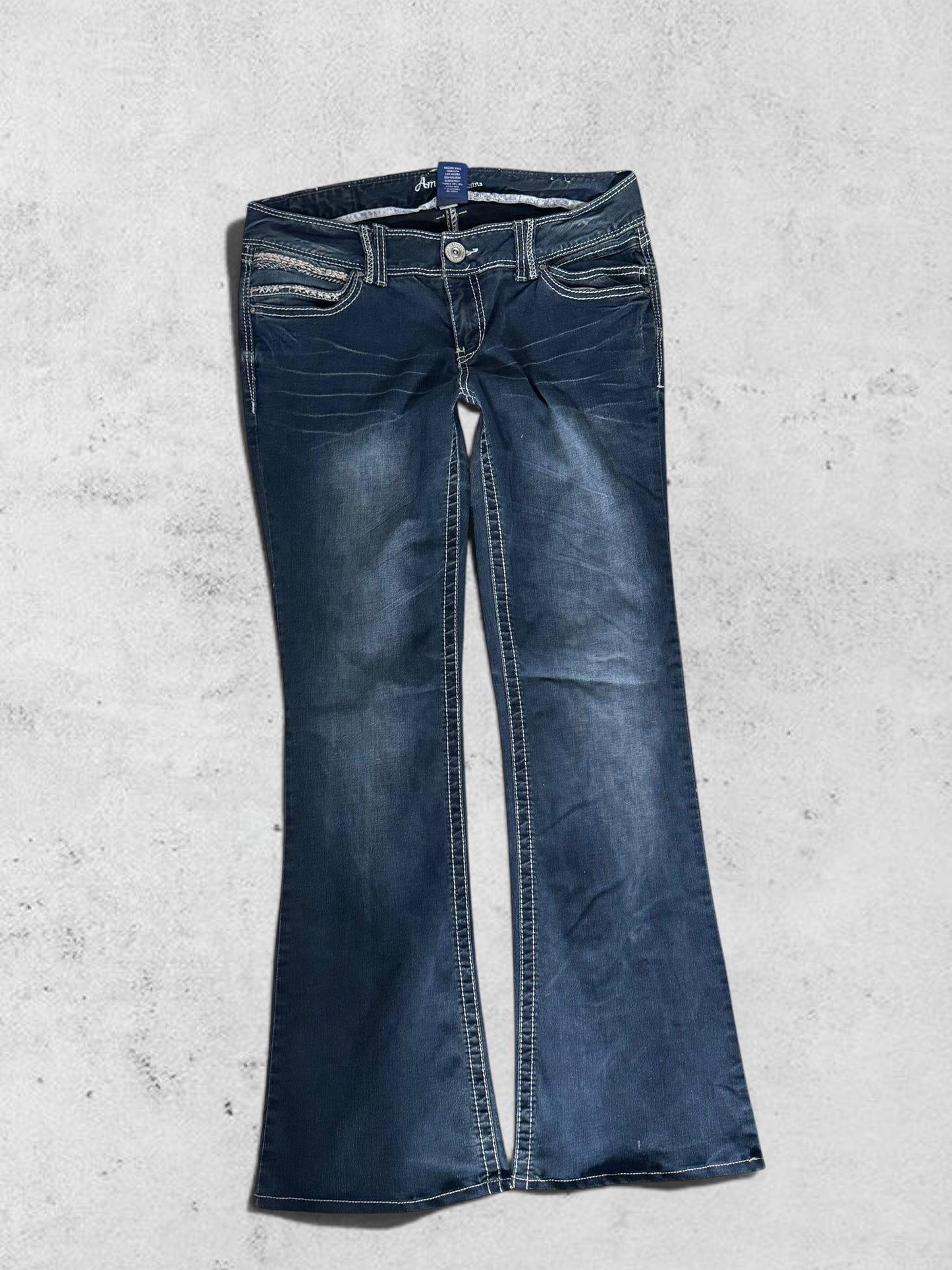 Lågmidjade jeans stl: M