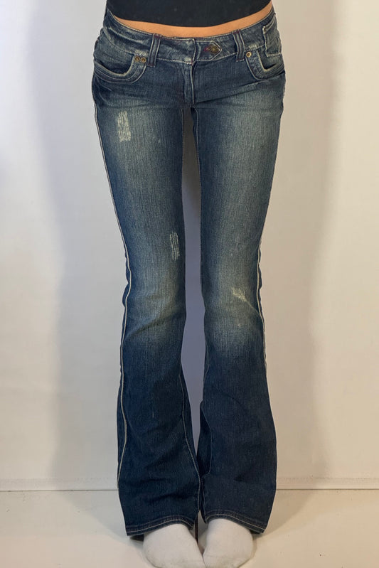 Lågmidjade jeans stl: XS