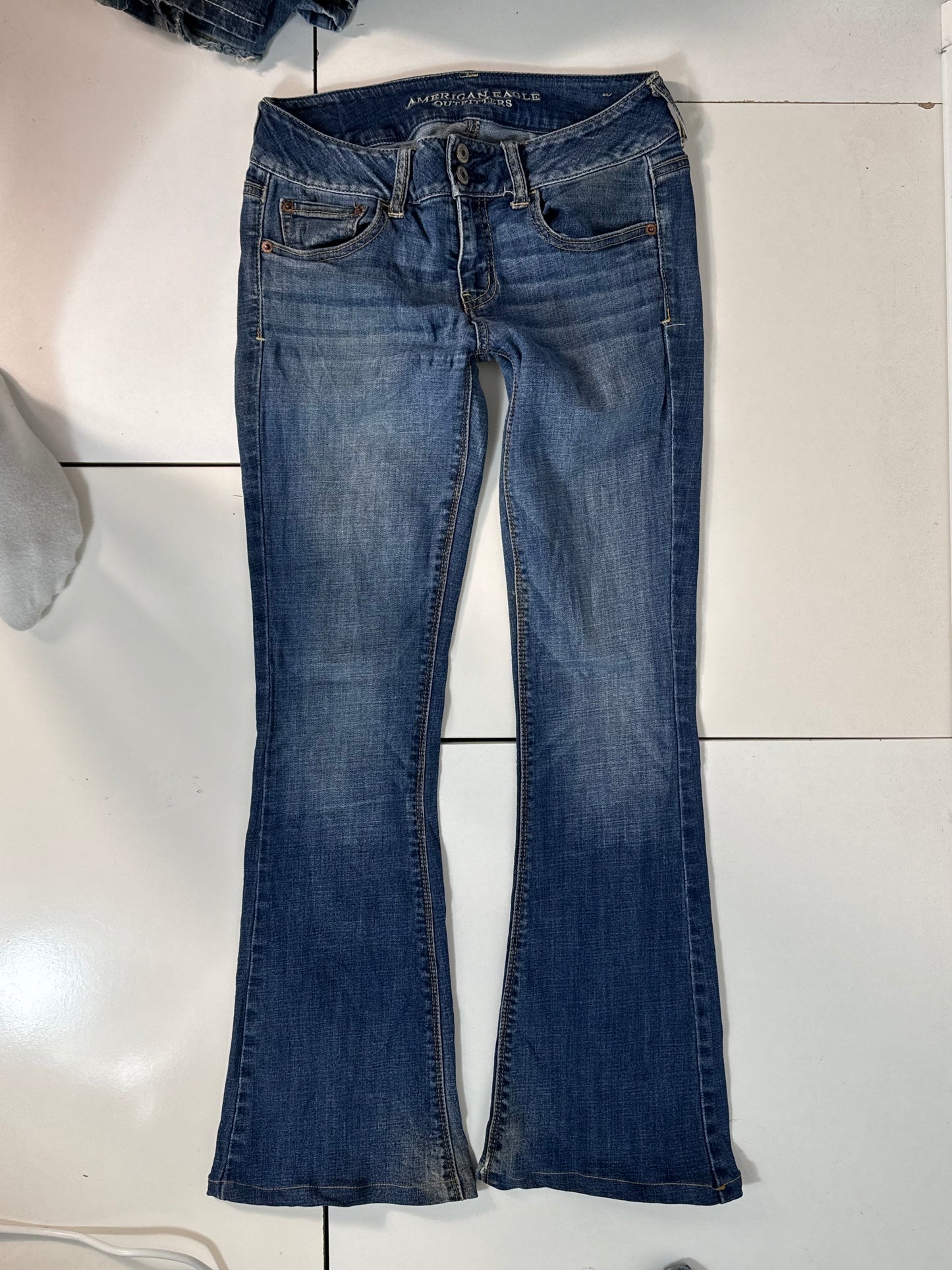 Lågmidjade jeans stl: XS