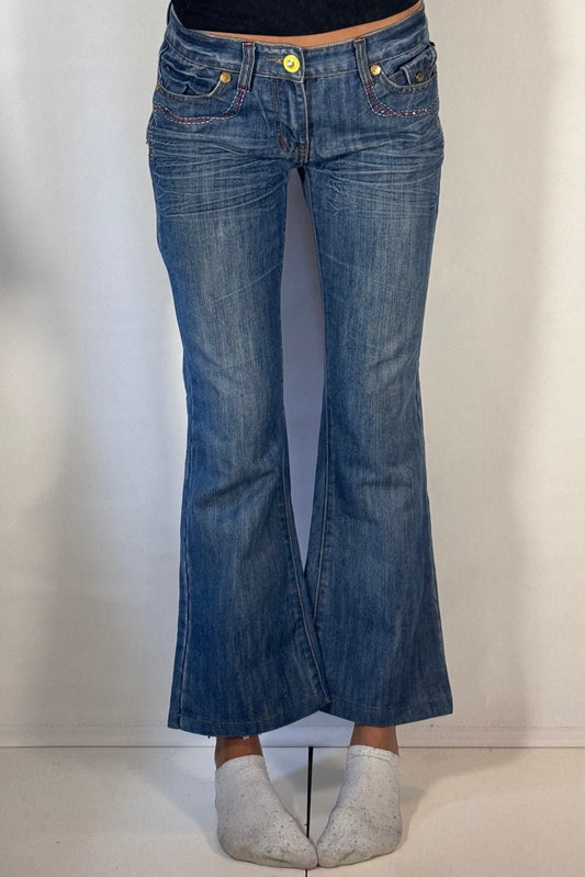 Lågmidjade jeans stl: XS