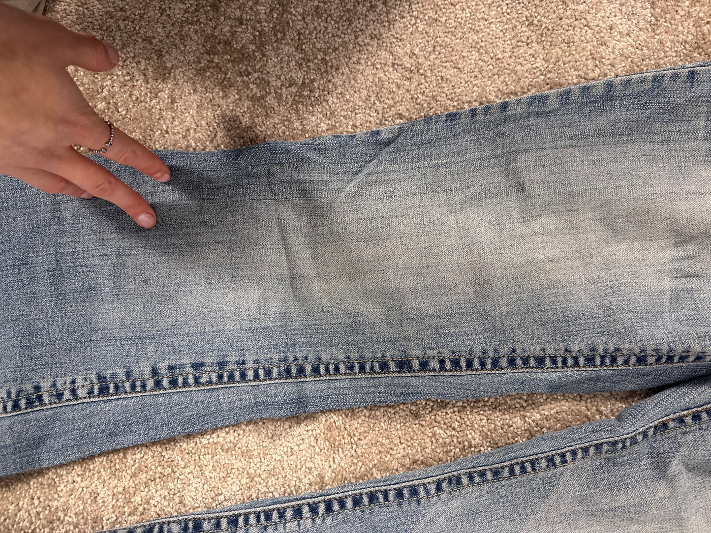 Lågmidjade jeans stl: XS