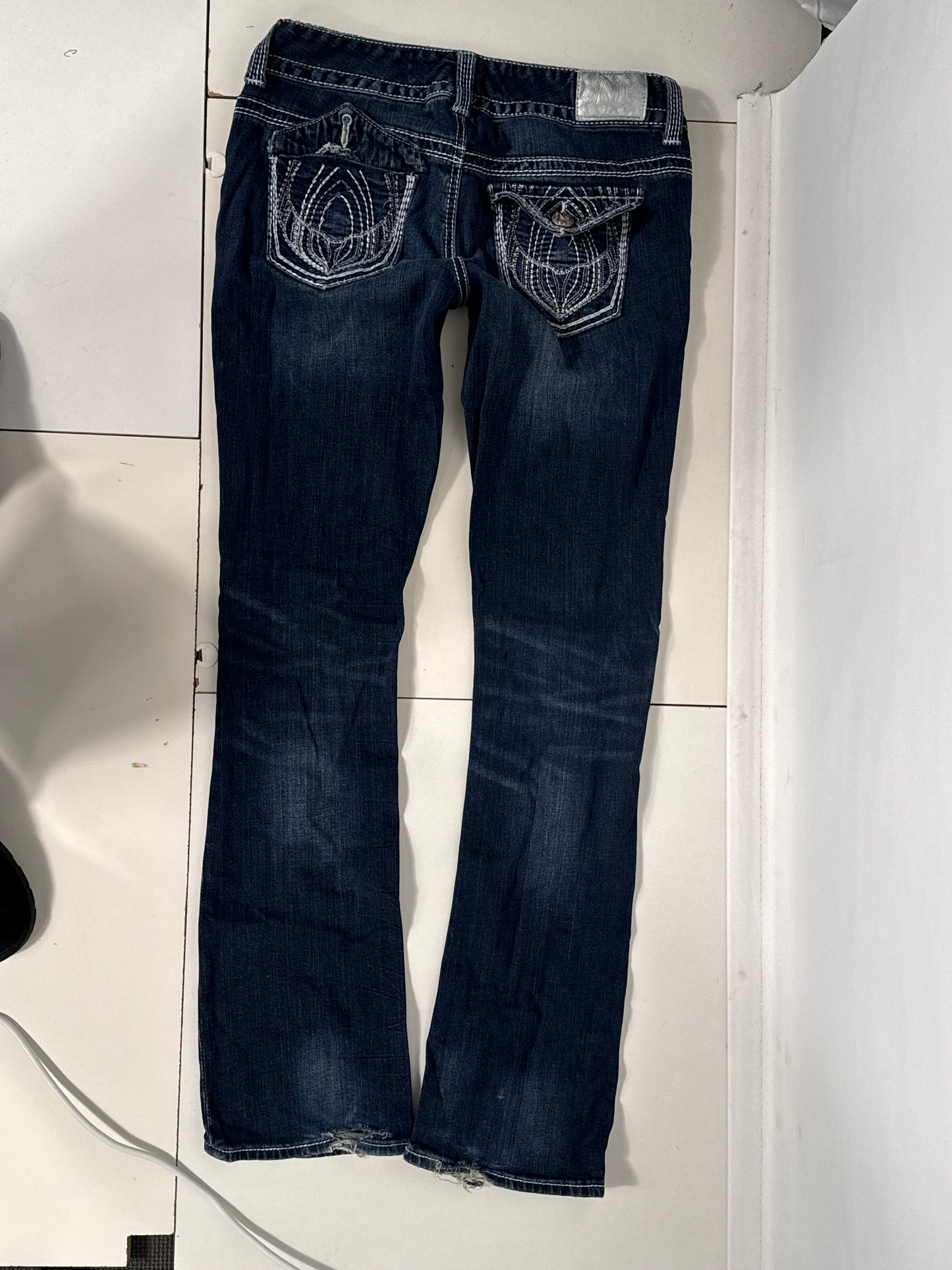 Lågmidjade jeans stl: S