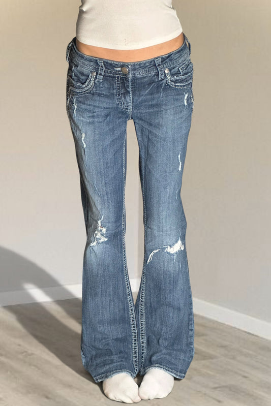 Lågmidjade jeans stl: M