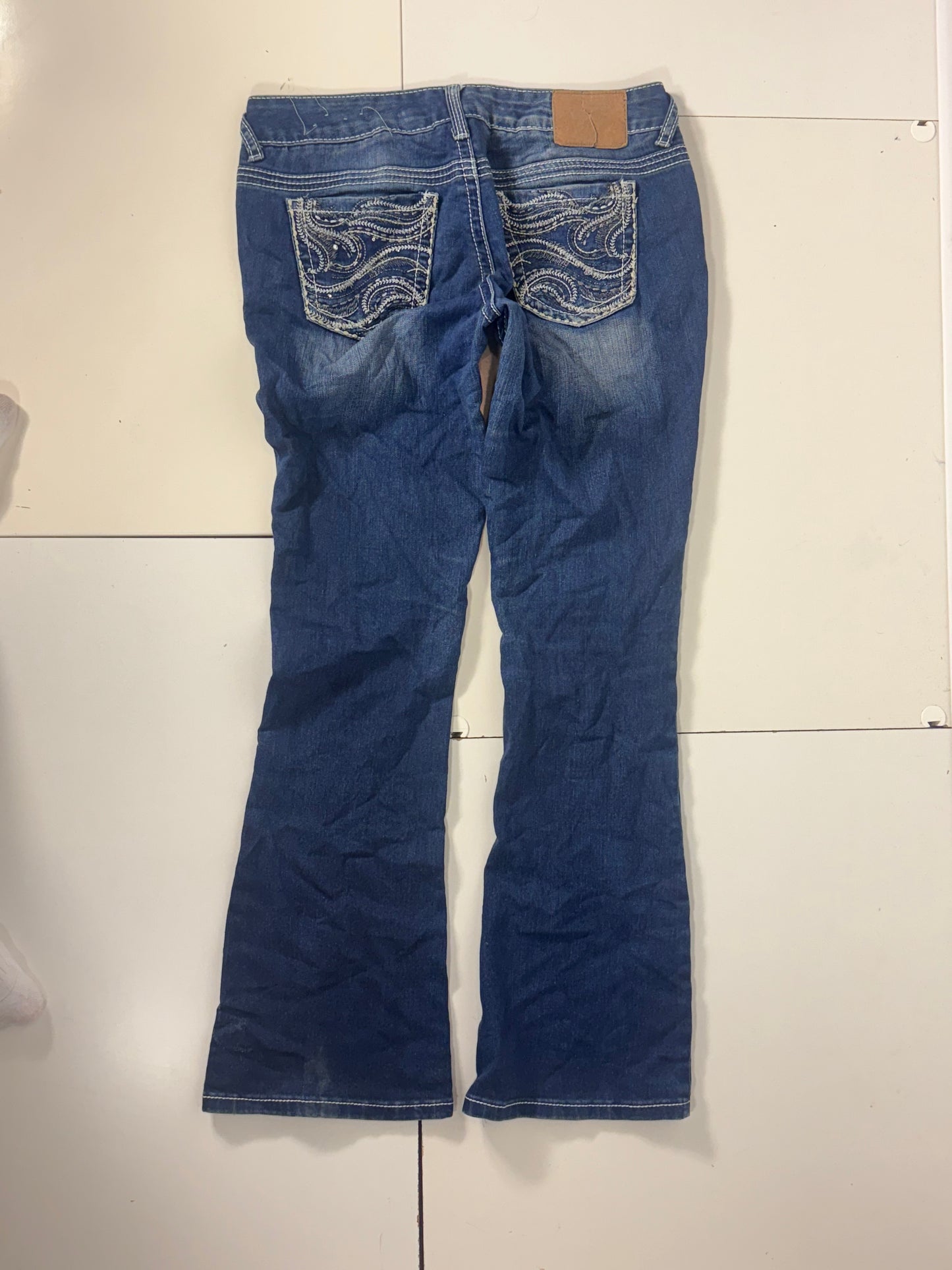 Lågmidjade jeans stl: S