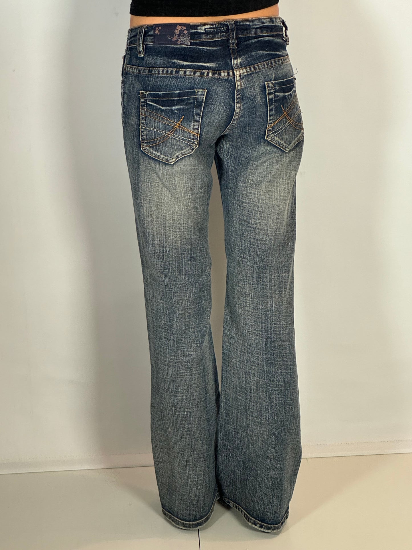 Lågmidjade jeans stl: S