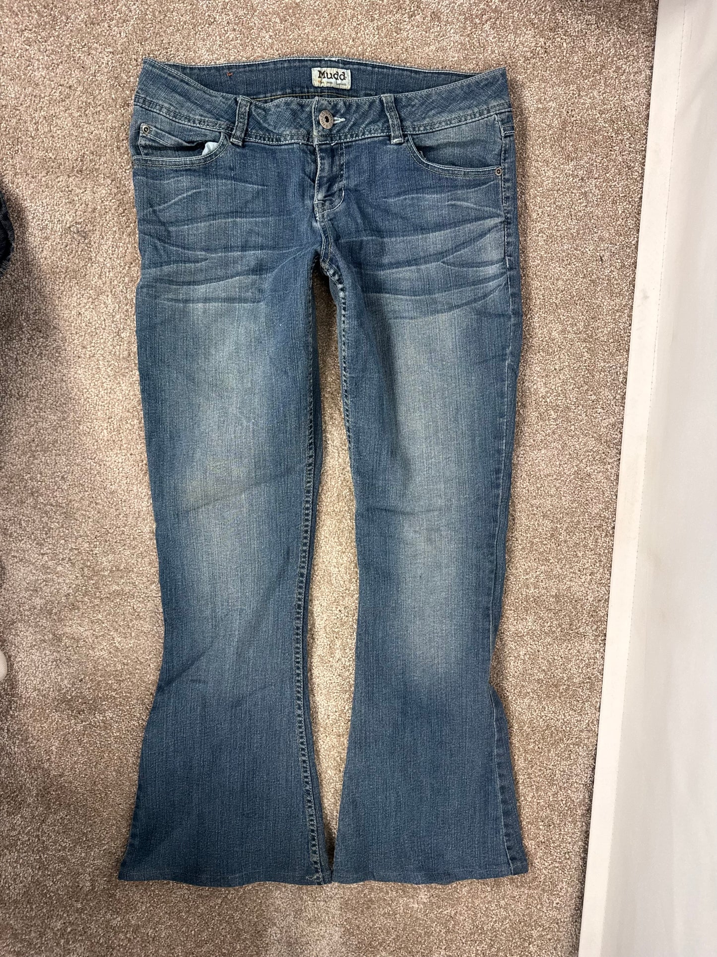 Lågmidjade jeans stl: M