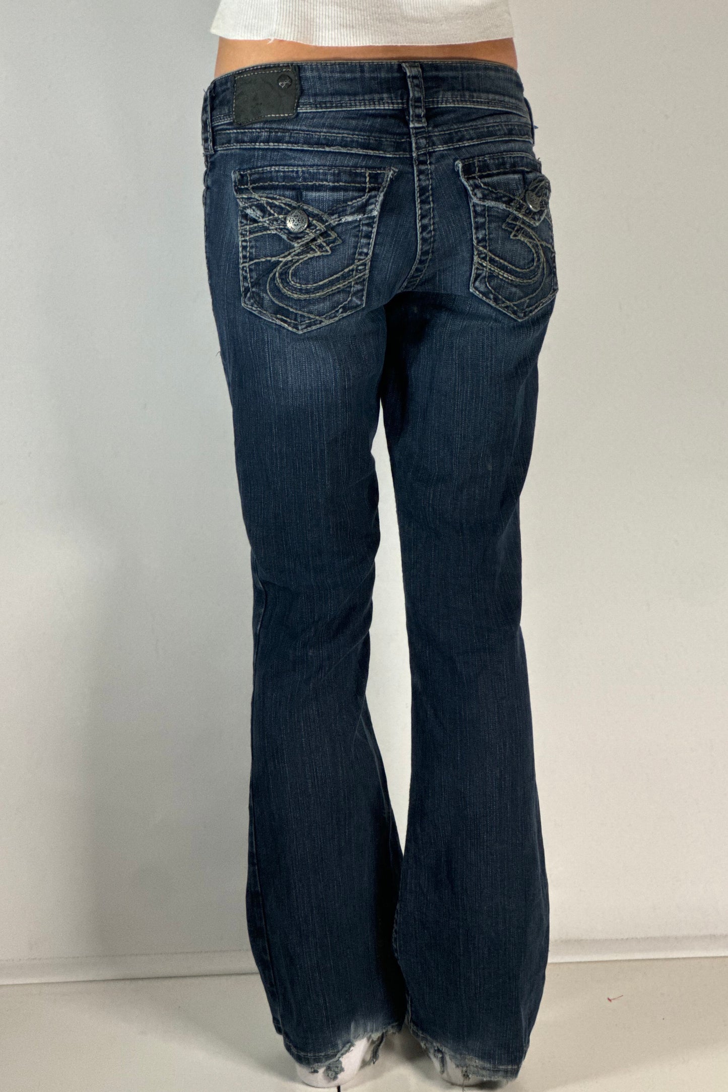 Lågmidjade jeans stl: XS/S