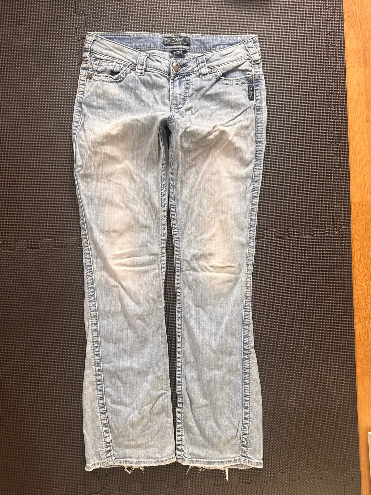 Lågmidjade jeans stl: M