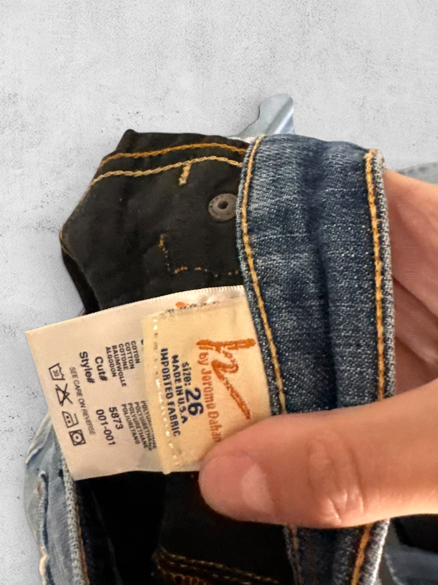 Lågmidjade jeans stl: XS