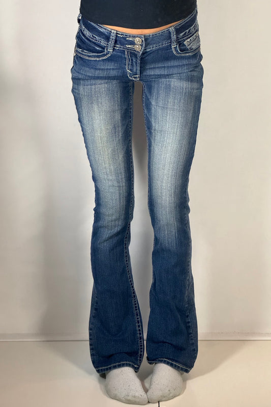 Lågmidjade jeans stl: XXS