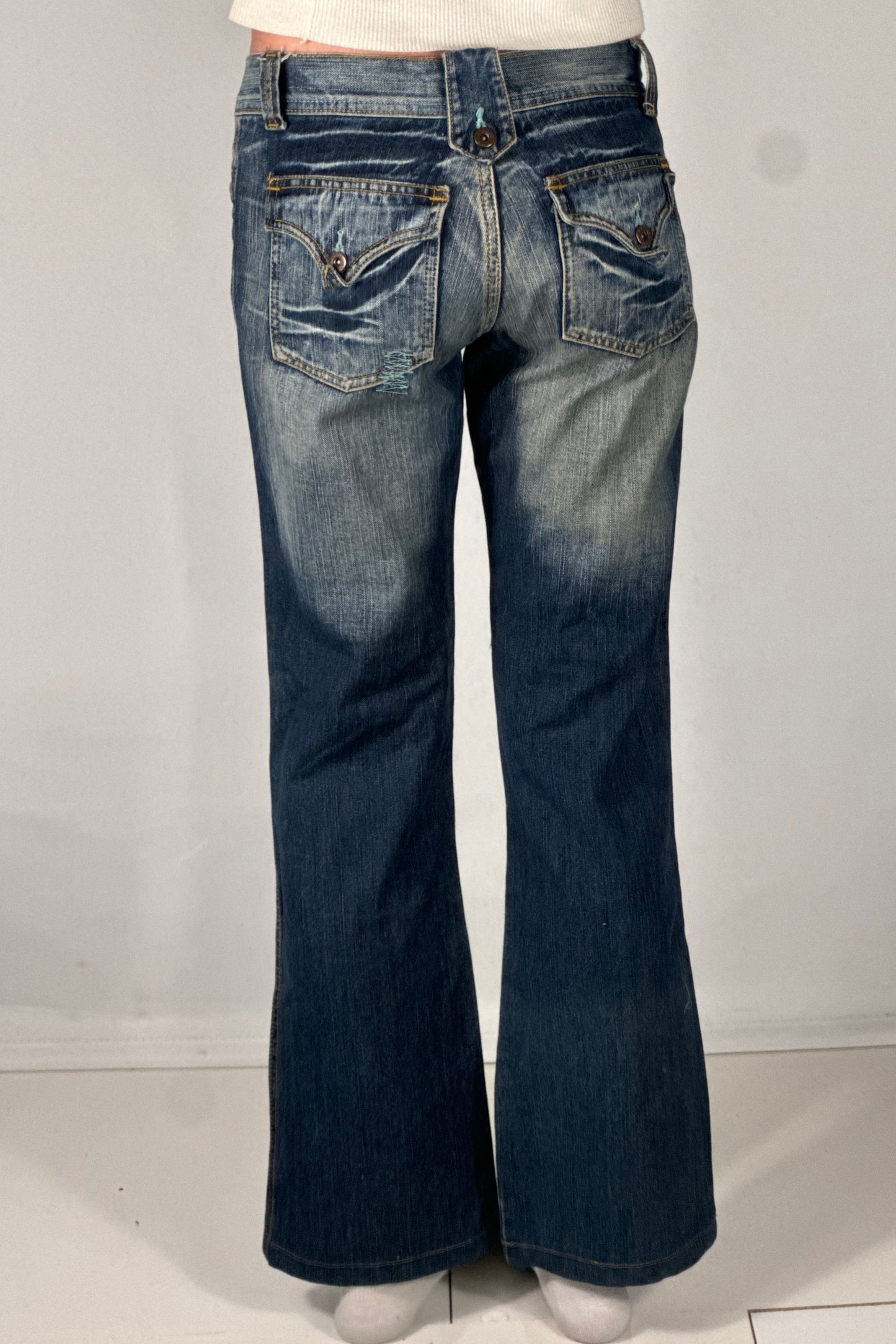 Lavtaljede jeans str: XS