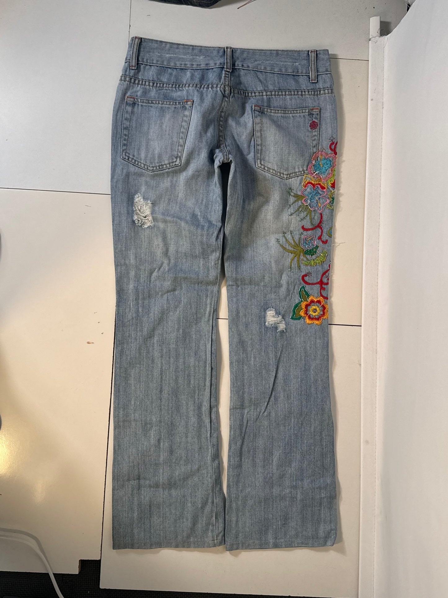 Lågmidjade jeans stl: S
