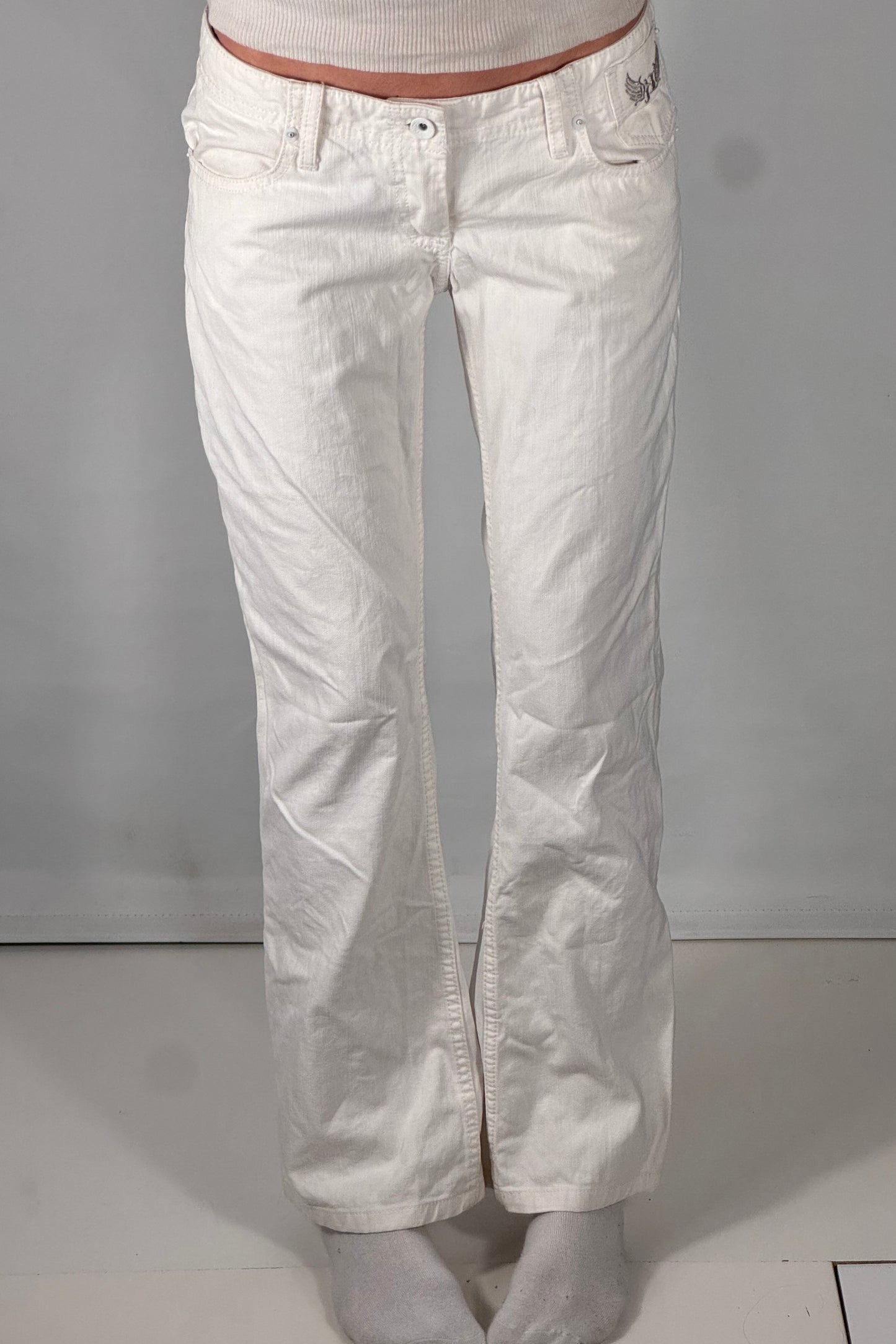 Lågmidjade byxor stl: S