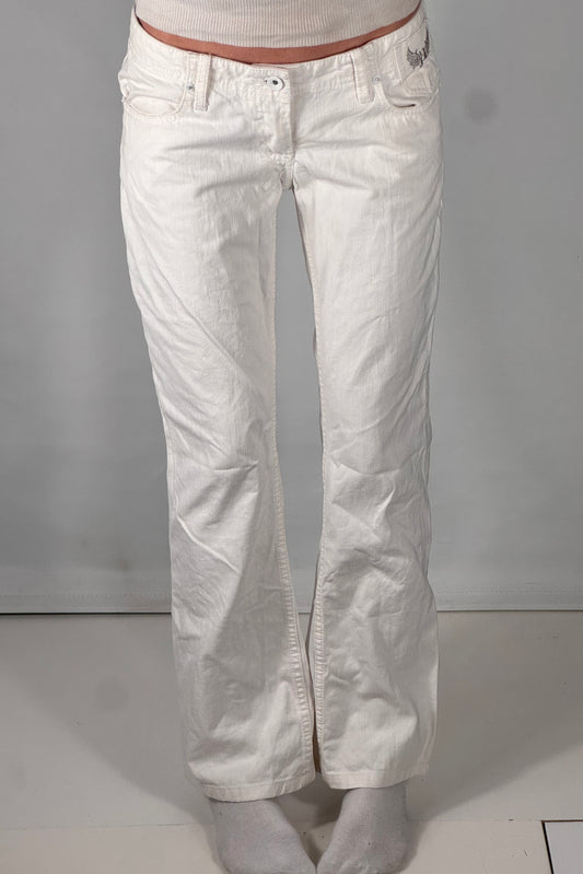 Lågmidjade byxor stl: S